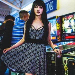 ★ RARE Killstar Sadie Star skater dress ★